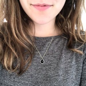 Kendra Scott Black Pendant